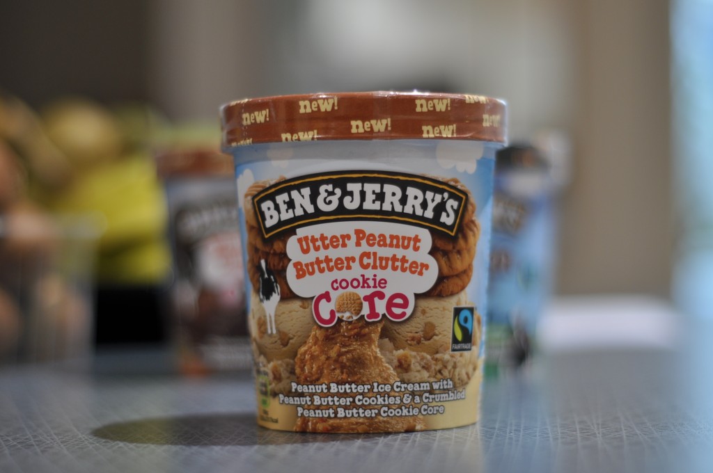 Ben & Jerry's Utter Peanut Butter Clutter Cookie Core