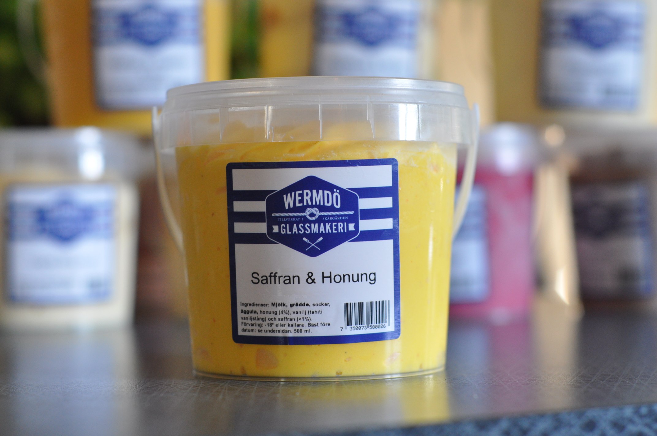Wermdö Glassmakeri Honung & Saffran