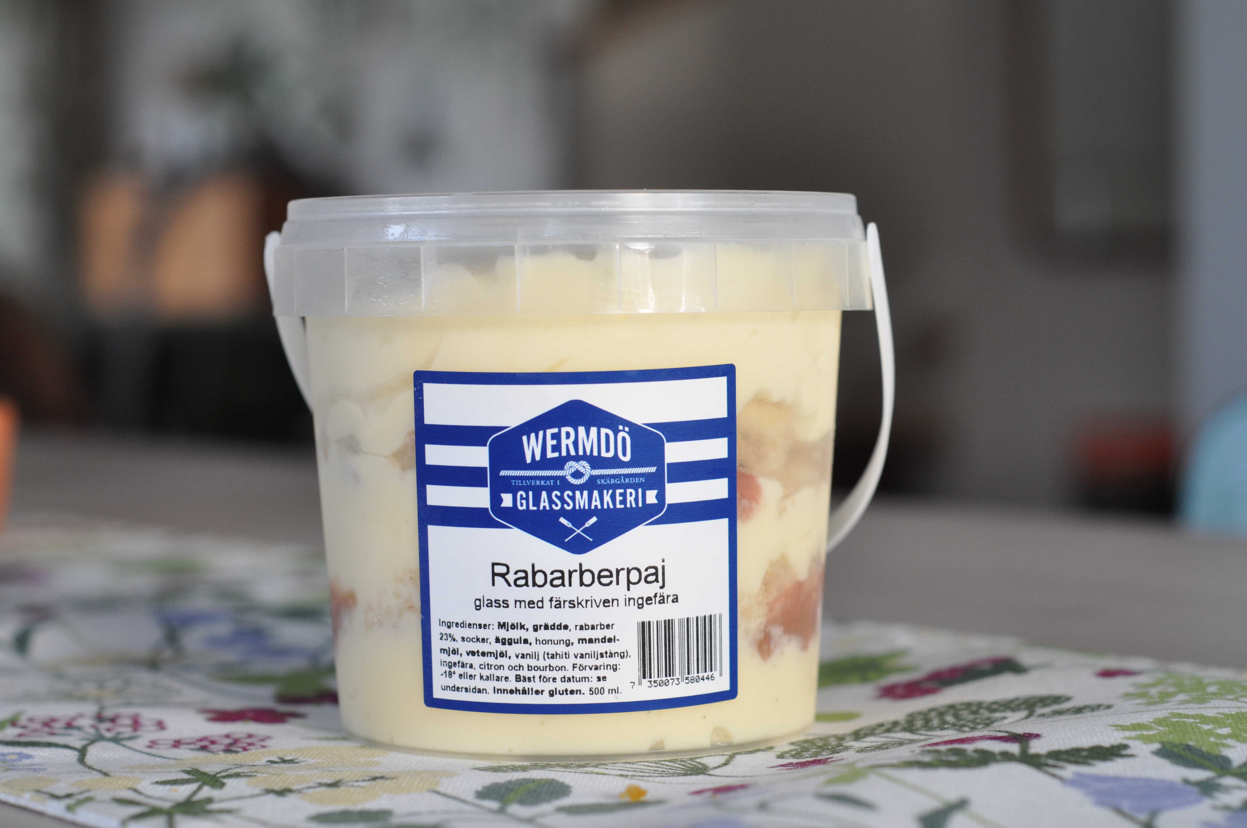 Wermdö Glassmakeri Rabarberpaj Wermdö Glassmakeri Rabarberpaj