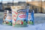 Ben & Jerry's Topped Strawberry Swirled