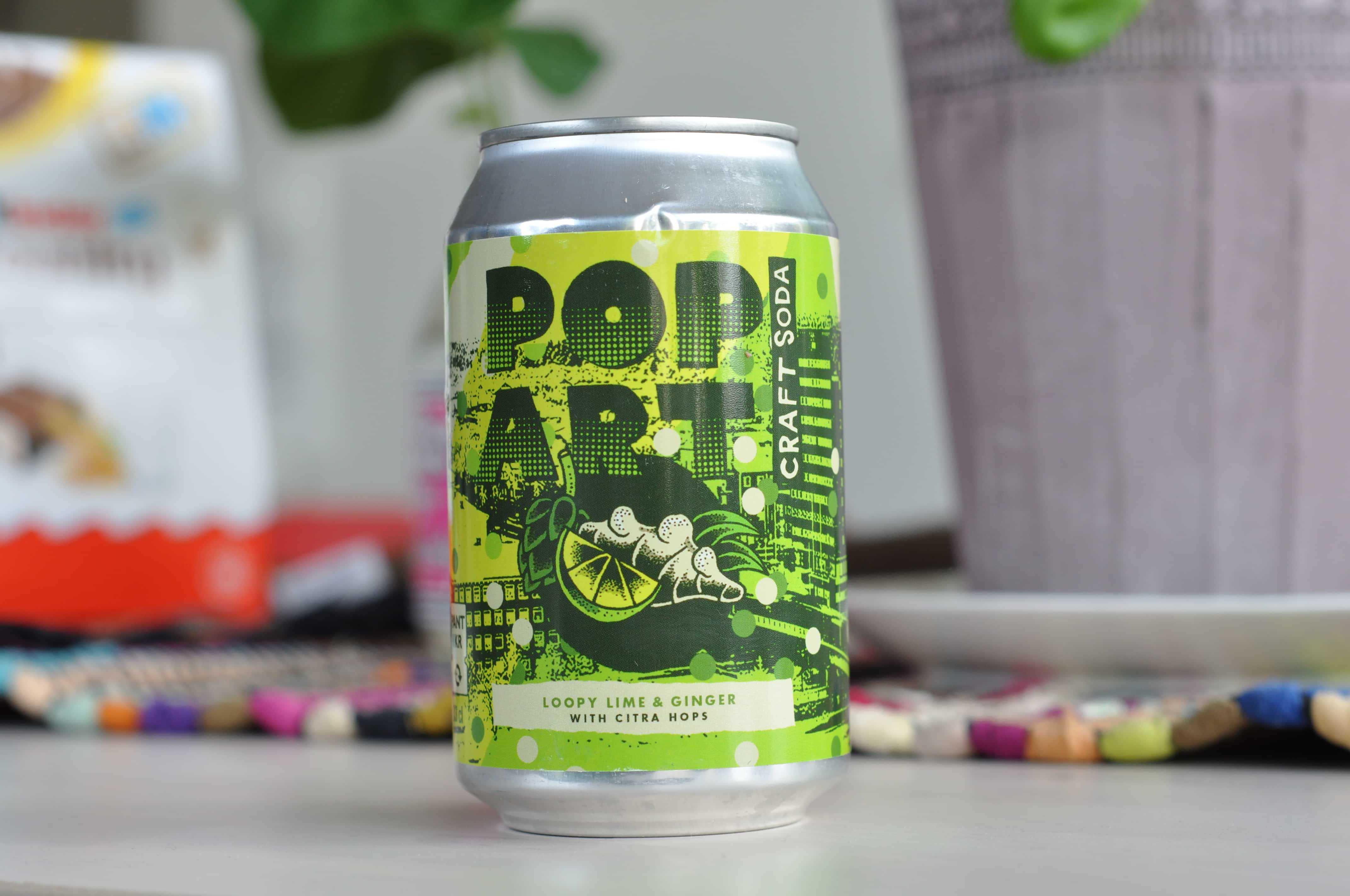 Pop Art Craft Soda Lemon Lime & Ginger