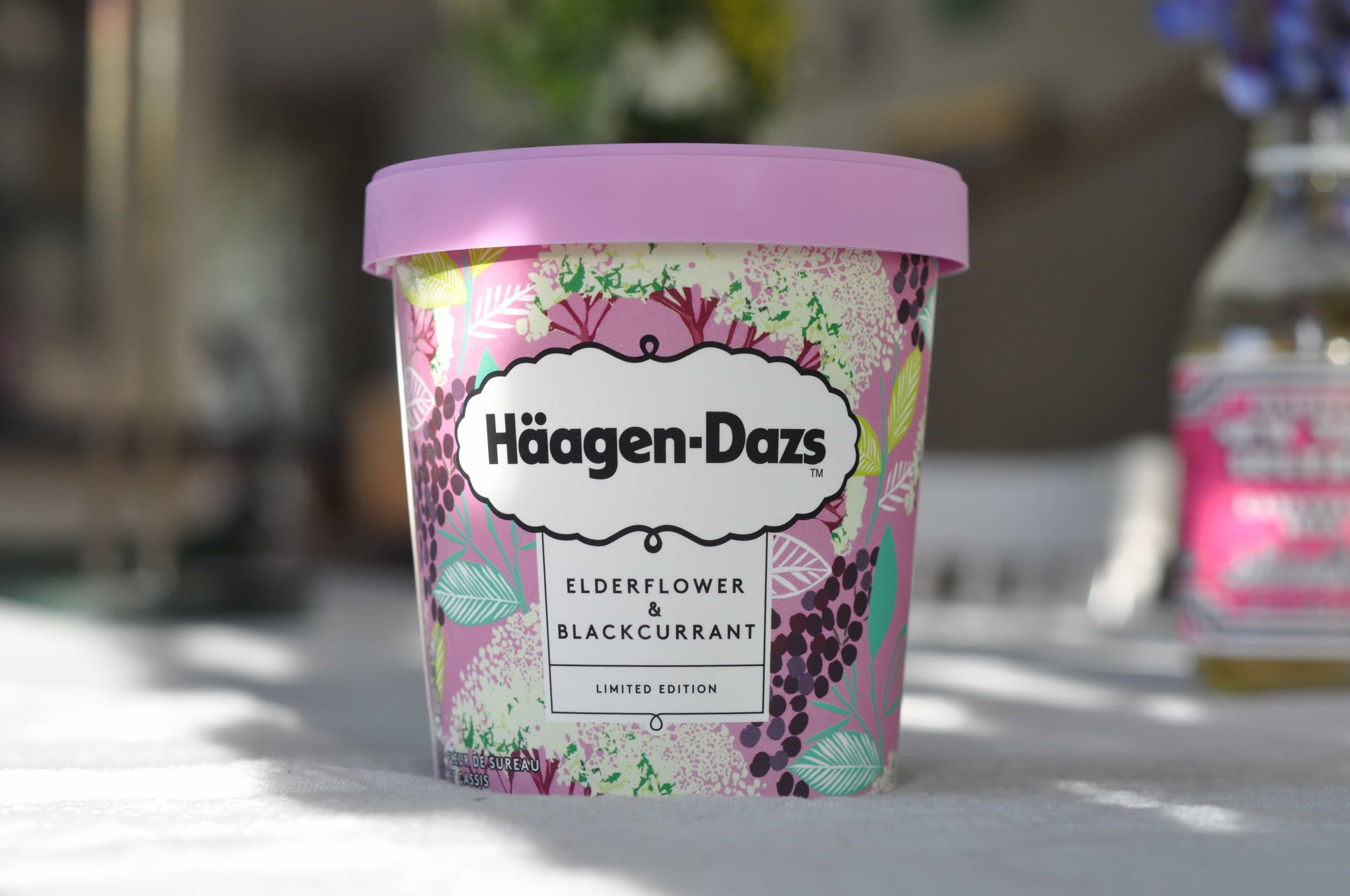 Häagen-Dazs Elderflower & Blackcurrant