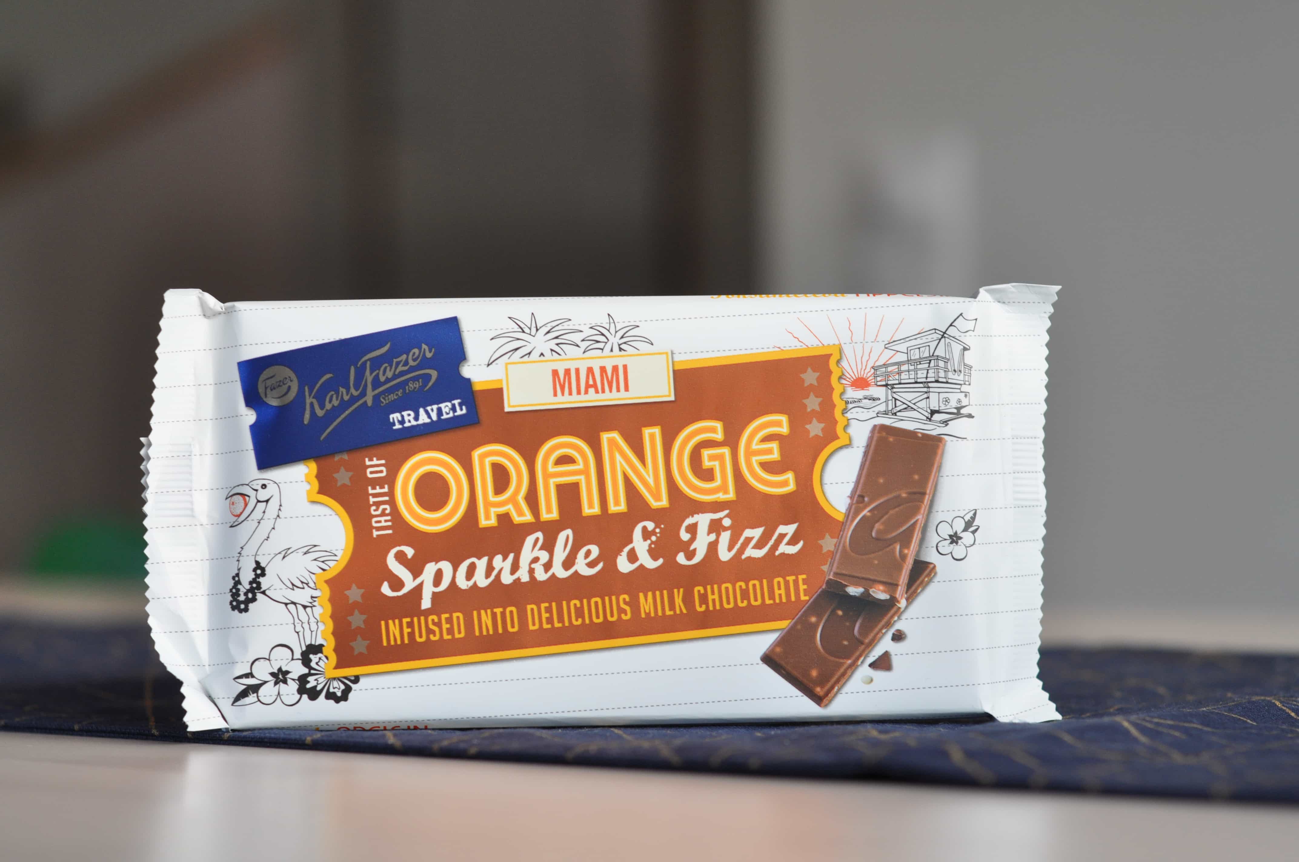 Fazer Travel Orange Sparkle & Fizz