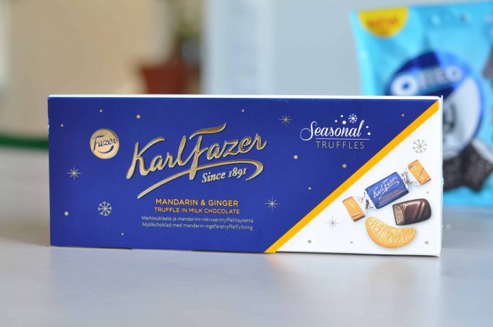 Fazer Seasonal Truffles Mandarin & Ginger