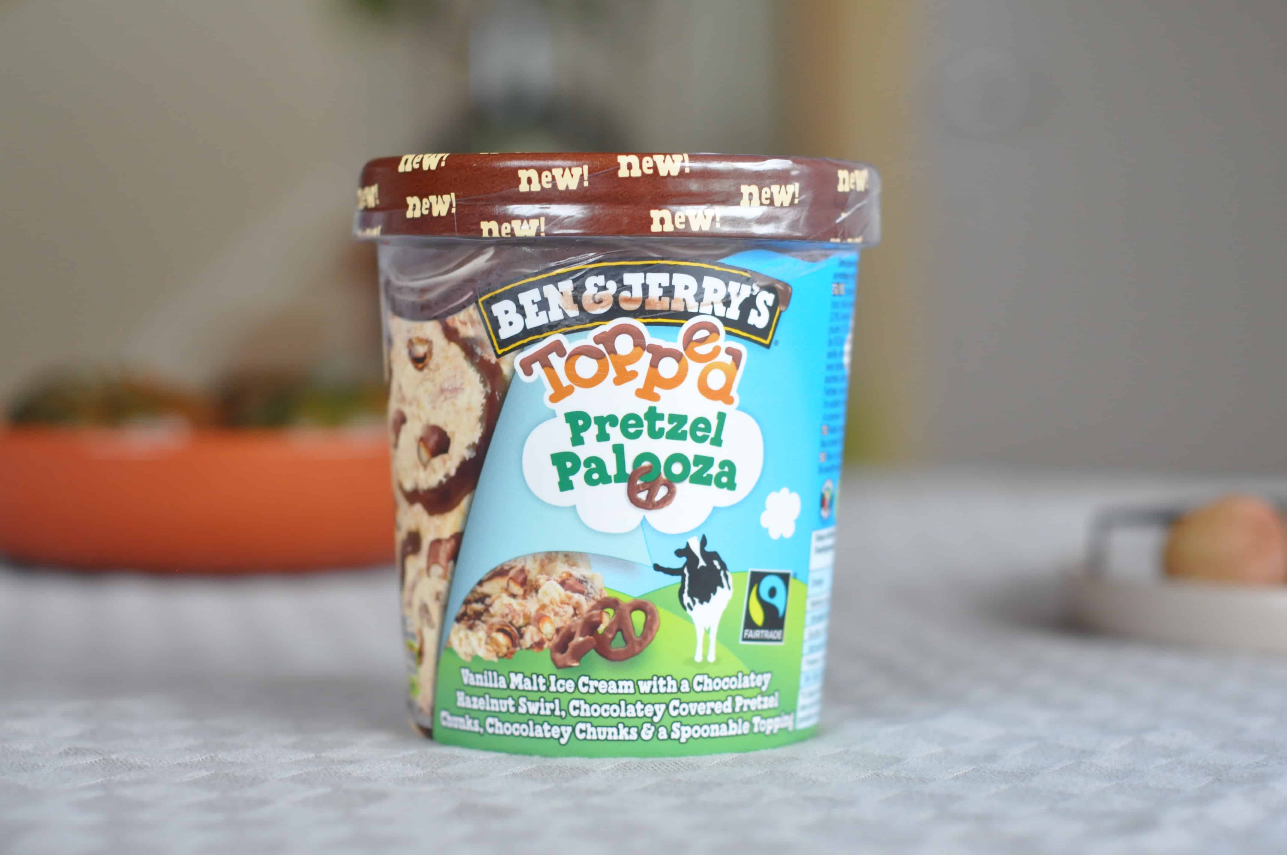 Ben & Jerry's Topped Pretzel Palooza