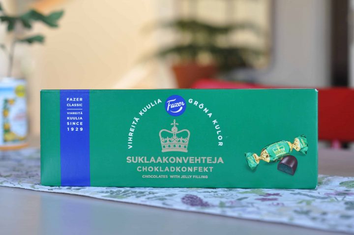 Fazer Gröna Kulor Chokladpraliner