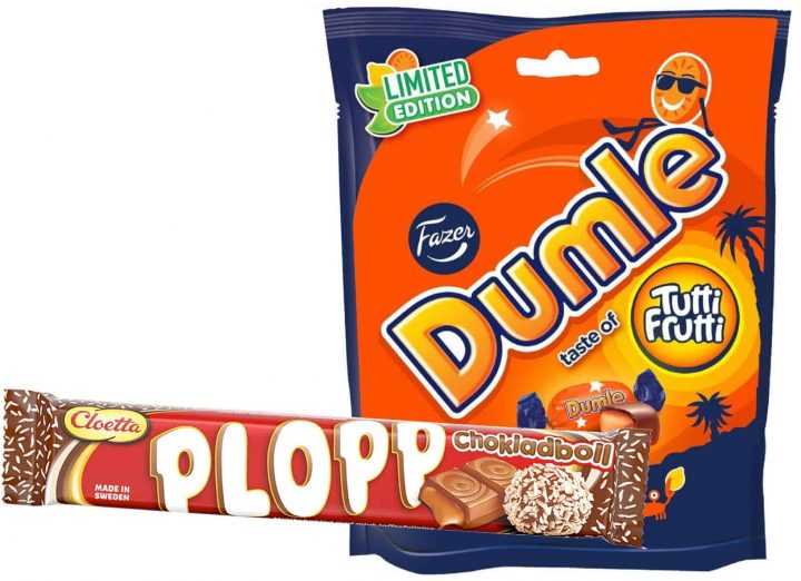 Plopp Chokladboll & Dumle Tutti Frutti