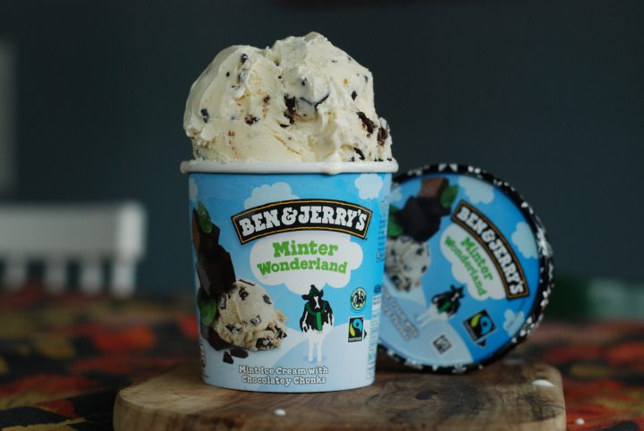 Ben & Jerry's smak Minter Wonderland