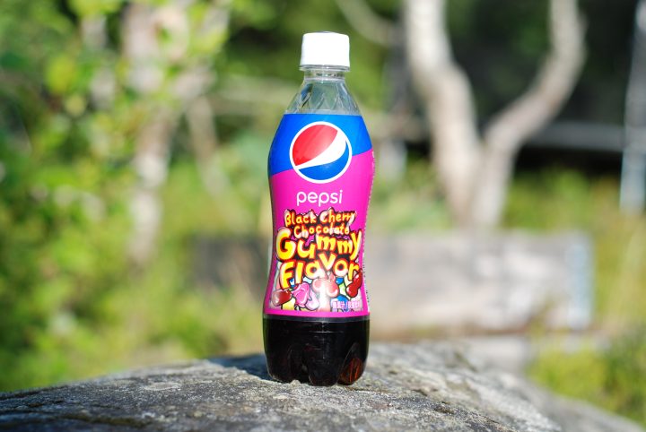 Pepsi Black Cherry Chocolate Gummy Flavor