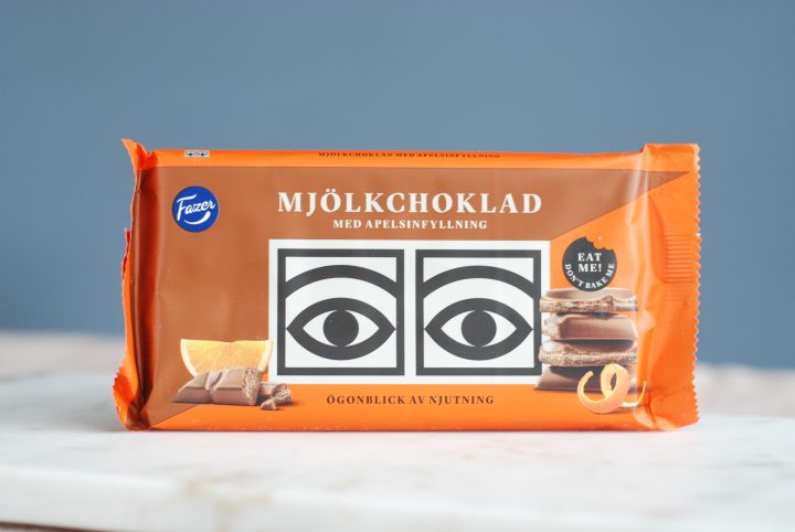 Fazer Mjölkchoklad med Apelsinfyllning