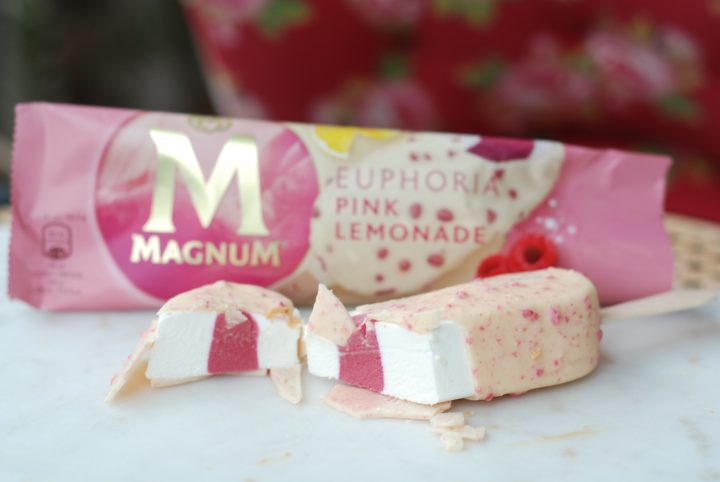 Magnum med smak Euphoria Pink Lemonade