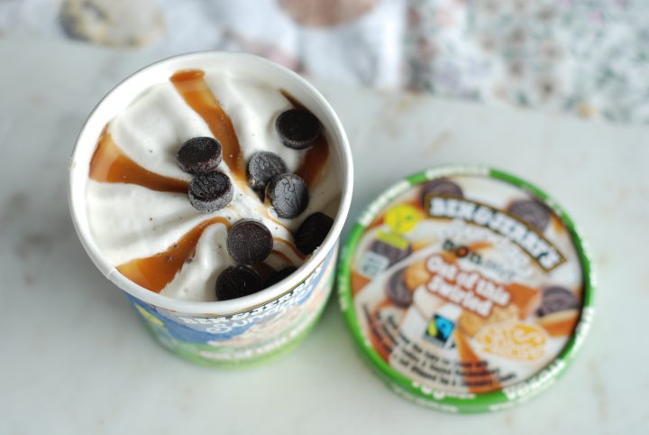 Ben & Jerry's Sundae non-dairy Oat of this Swirled