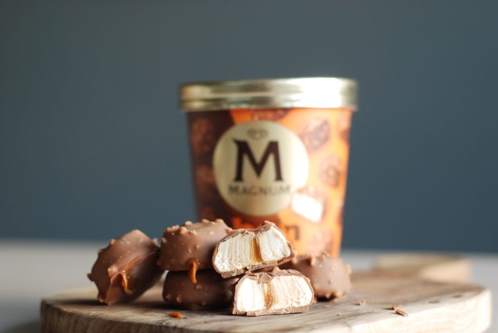 Magnum småglassar Bon Bon Salted Caramel & Almond