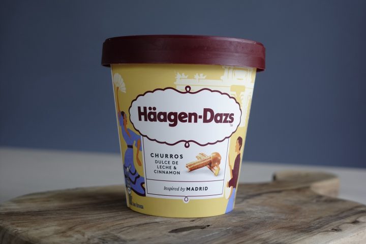 Häagen-Dazs Churros Dulce De Leche & Cinnamon