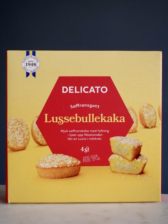 Delicato Lussebullekaka